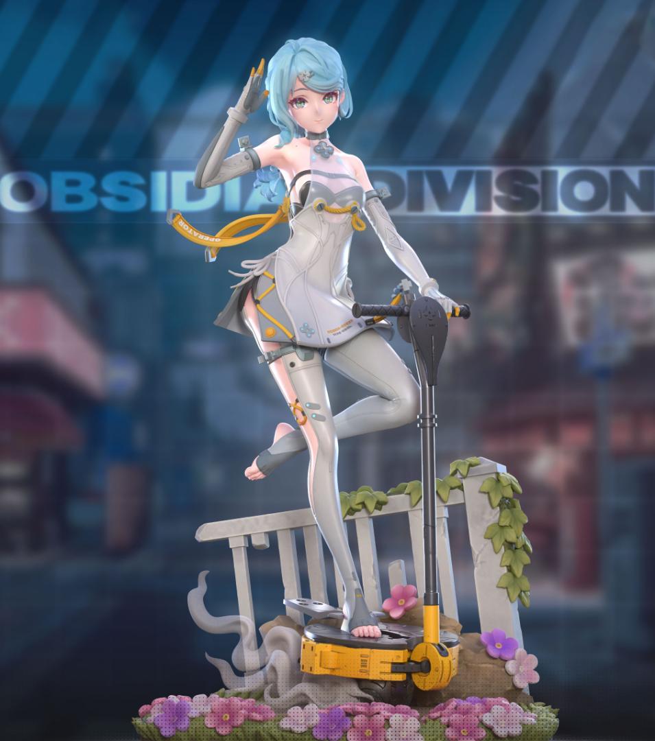 1/7　未塗装 未組立　フィギュア　ガレージキット　シード　ゼンレスゾーンゼロ