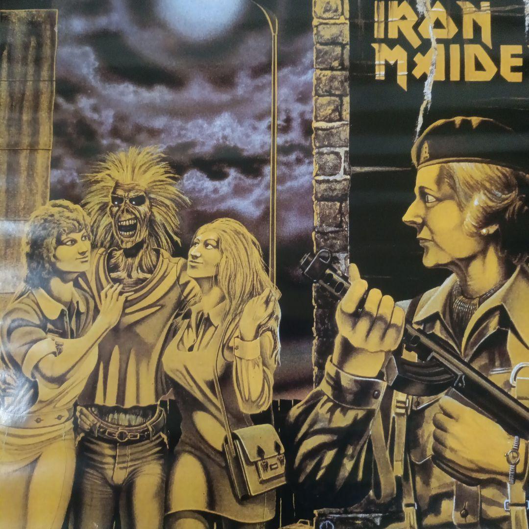IRON MAIDEN “Women In Uniform” 1980 ポスター