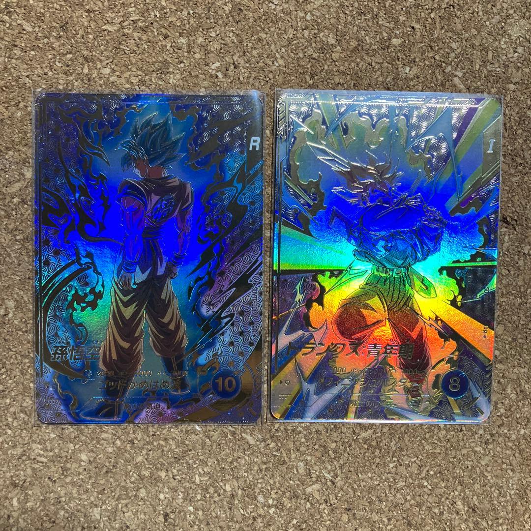 大会プロモ　パラレル2枚セット　 孫悟空 トランクス:青年期