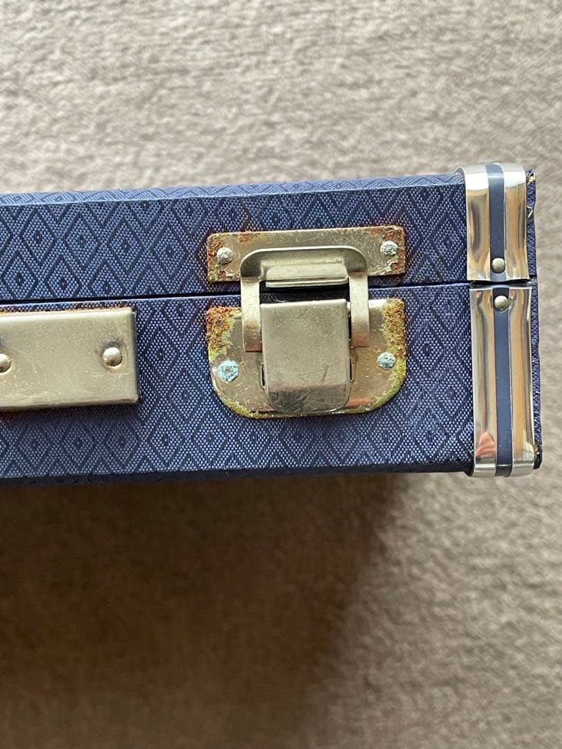 麻雀牌セット 青いケース付き 【未使用品】