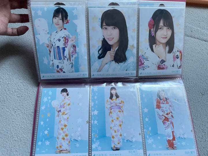 乃木坂46 生写真　2018浴衣　バラ