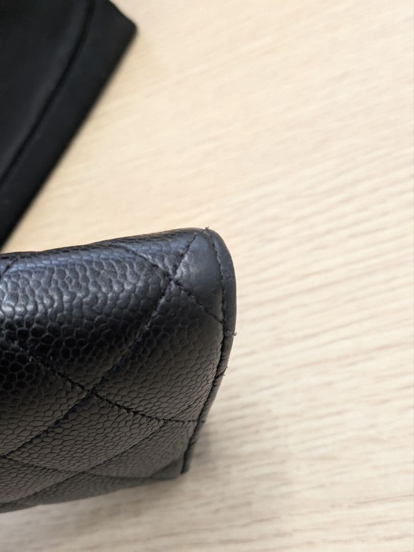 Momoセールシャネル クラシック ロング マトラッセ 二つ折り