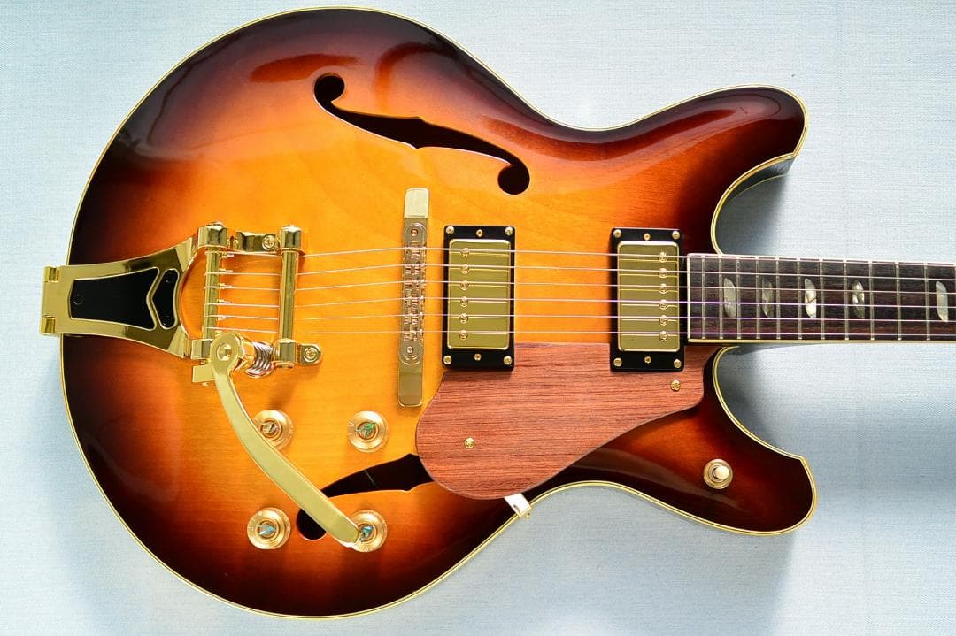 Yamaha SA-60 特製パーツ搭載 76年頃製 セミホロー Bigsby