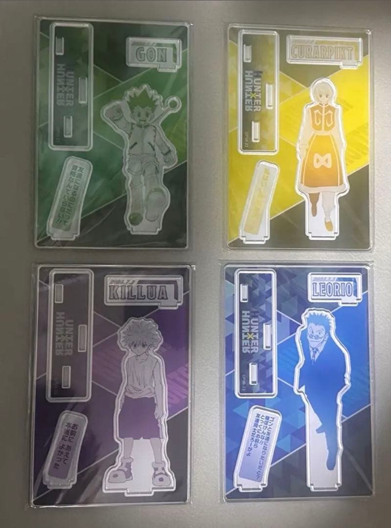 HUNTER×HUNTER バースデイ名場面ジオラマフィギュア　4体セット