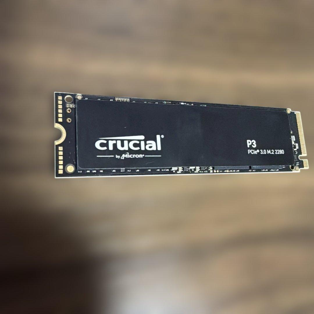 内蔵型SSD crucial P3 2TB M.2 SSD