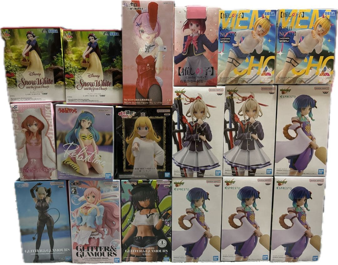 女の子フィギュア　まとめ売り　18点セット