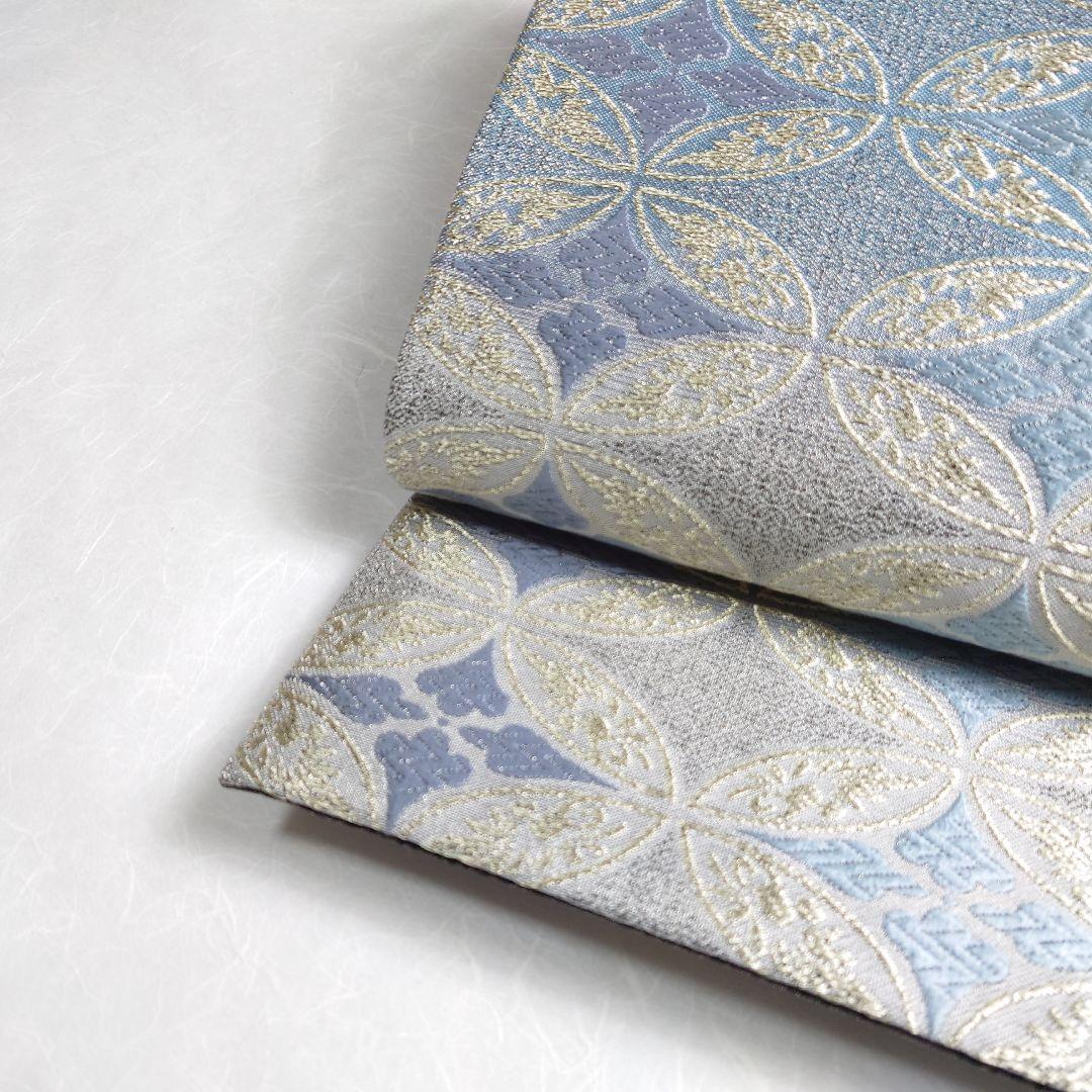 正絹 袋帯 全通柄 七宝 豪華絢爛 極上 逸品 おすすめ品 未使用品