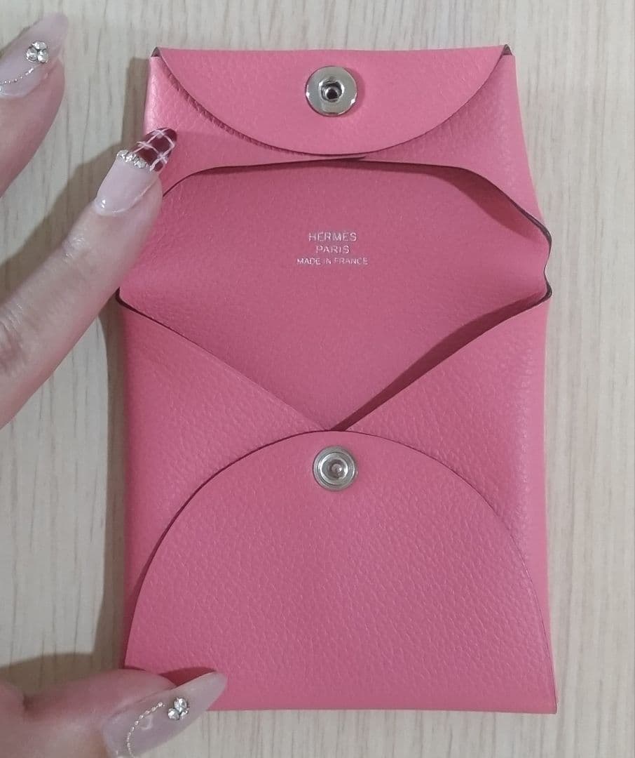 ✨HERMES（エルメス）バスティア ケース 希少ピンク✨