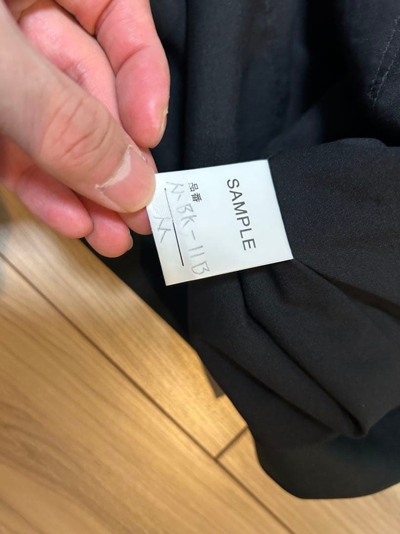 新品Macqlo washable zip half coat M