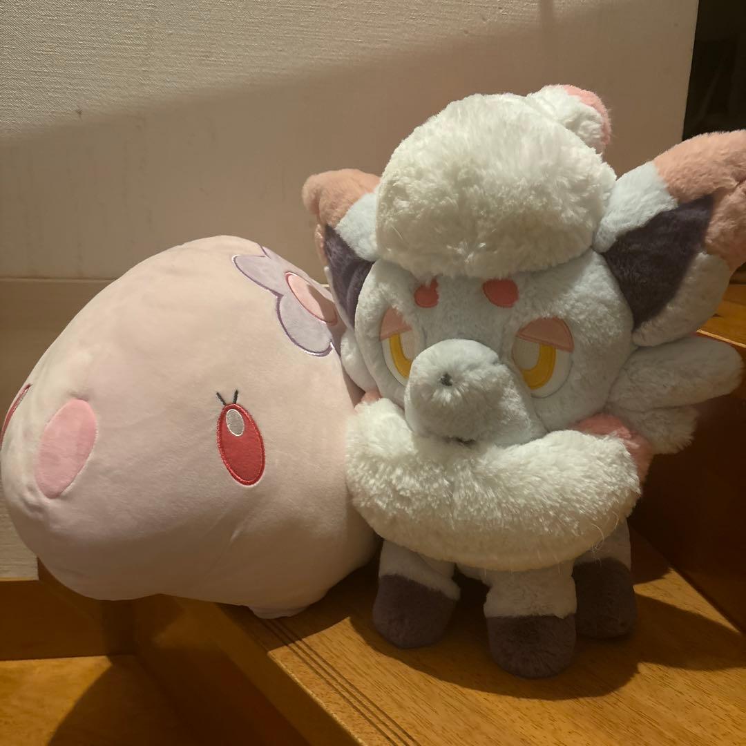ポケットモンスター　ポケセン　ぬいぐるみ　ムンナ　ヒスイゾロア　2種 ポケモン