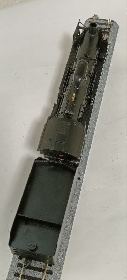 HO、 アダチ Ｃ57蒸気機関車、モーター交換、メンテナンス済