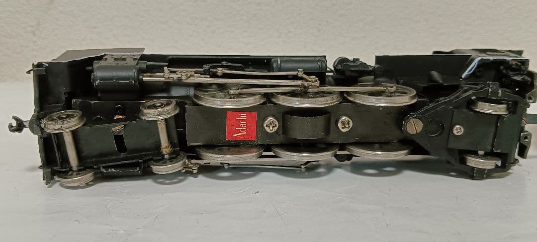 HO、 アダチ Ｃ57蒸気機関車、モーター交換、メンテナンス済