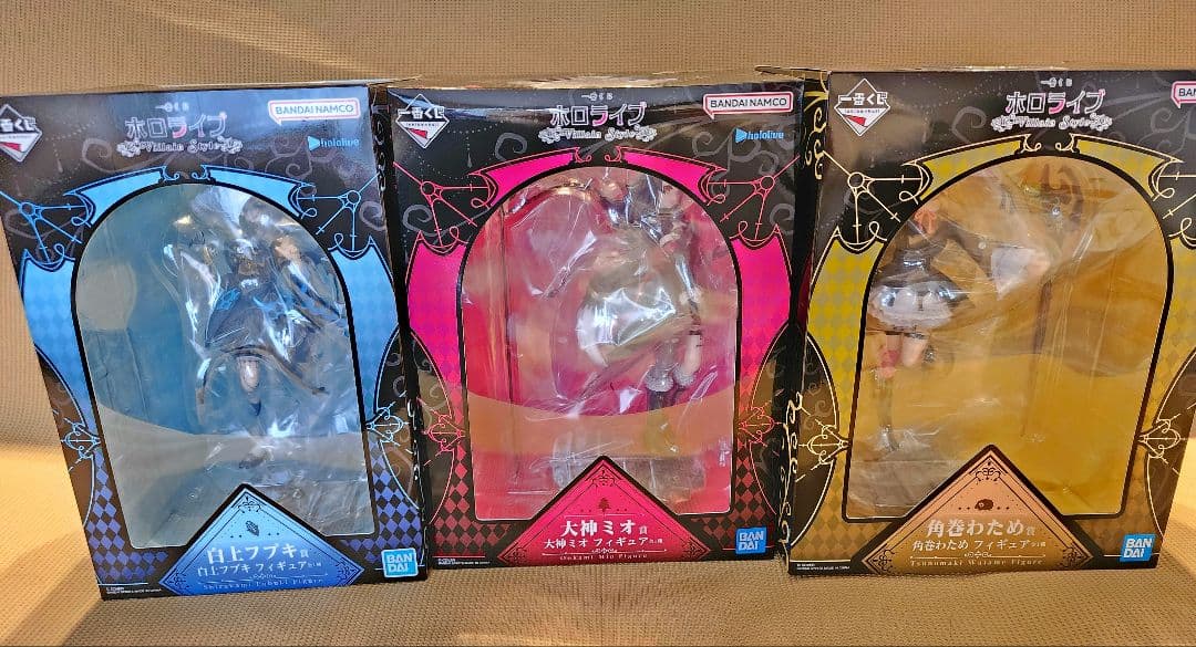 一番くじ　ホロライブ フィギュアコンプリート 3種