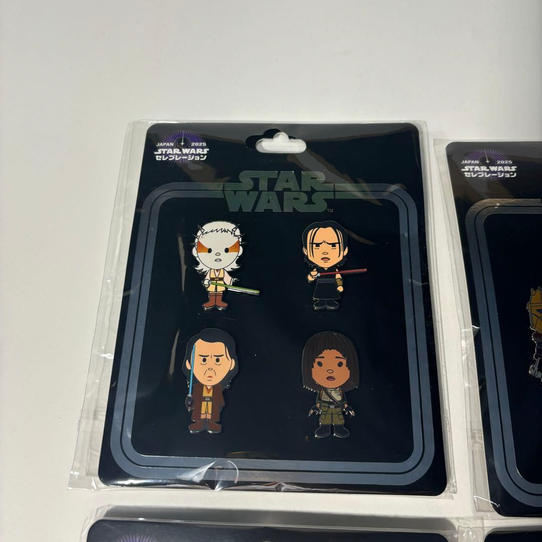 スターウォーズ セレブレーション ジャパン 2025 公式ピン 5セット　まとめ