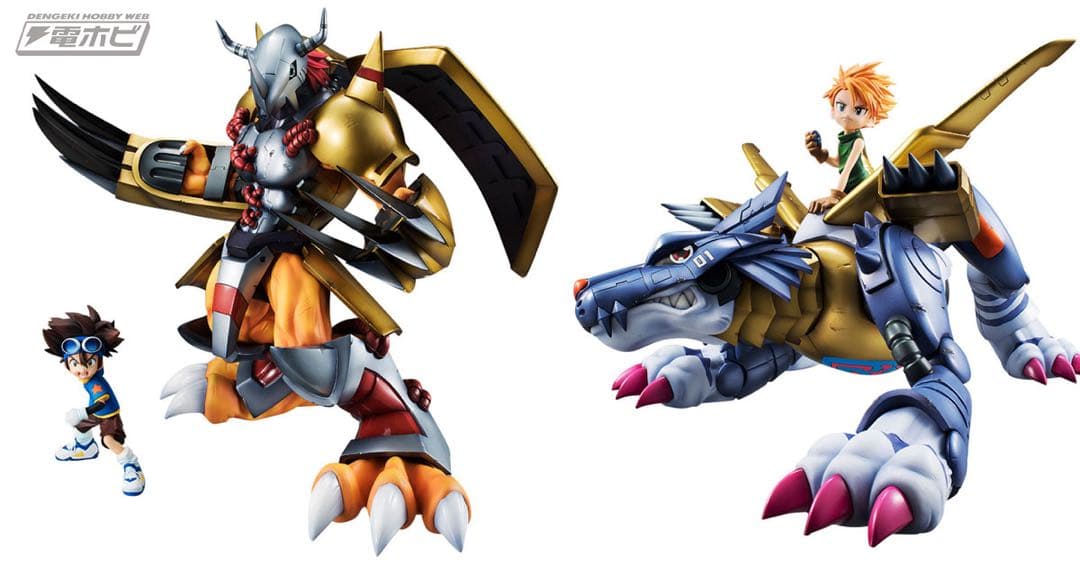 ウォーグレイモン＆八神太一メタルガルルモン&石田ヤマト G.E.M.　2点セット