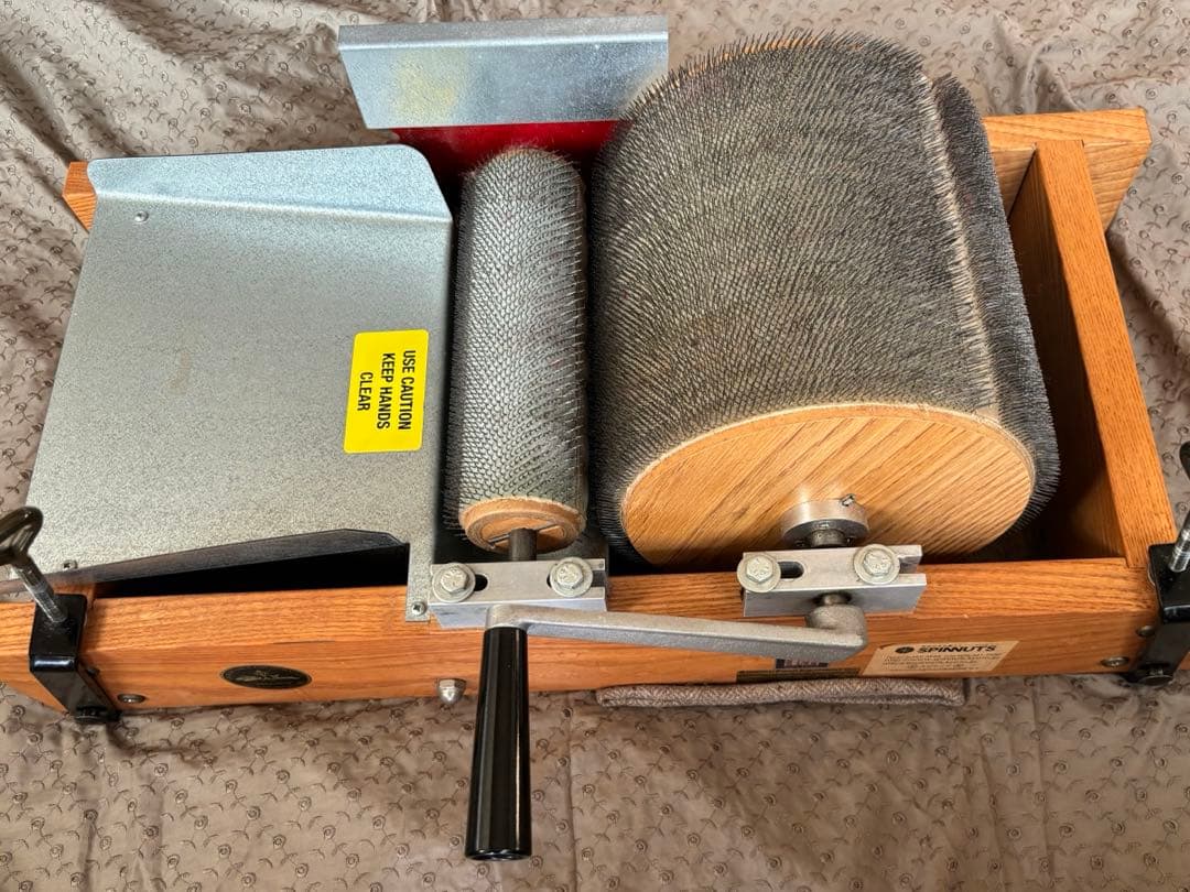 ドラムカーダー　手動