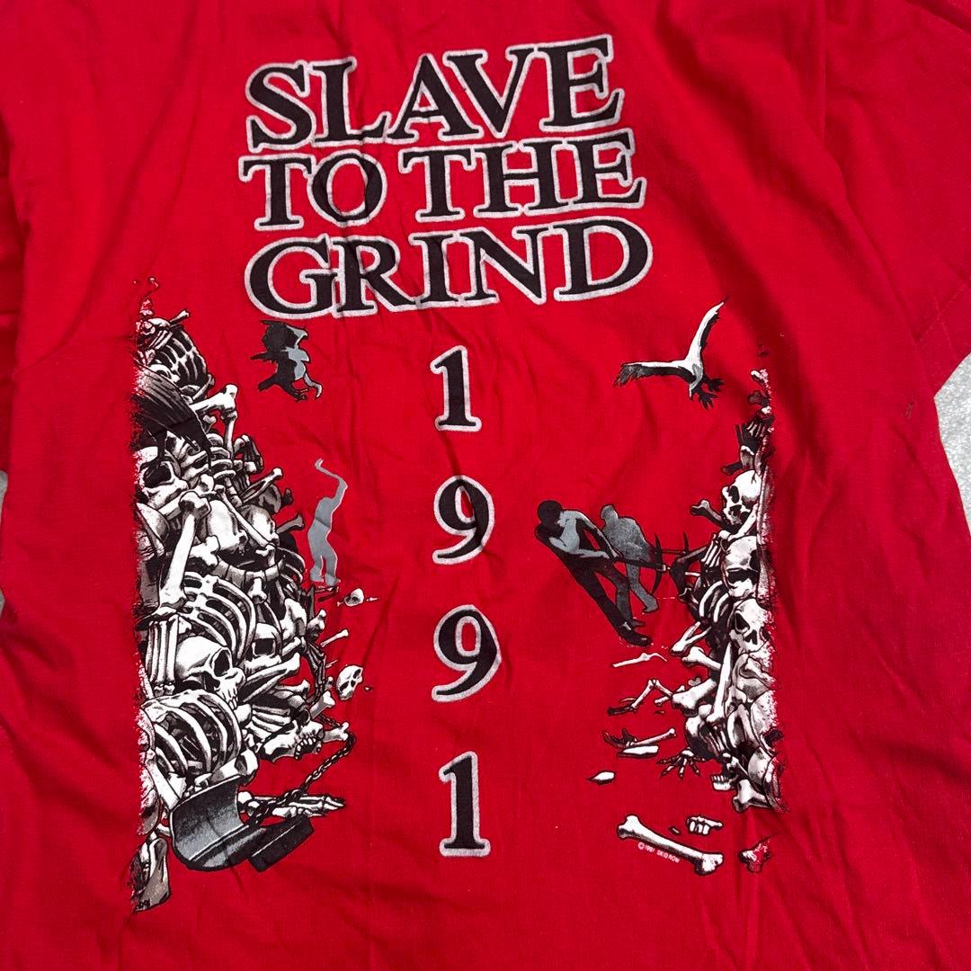 希少 90s 当時物 ヴィンテージ バンドTシャツ SKID ROW L