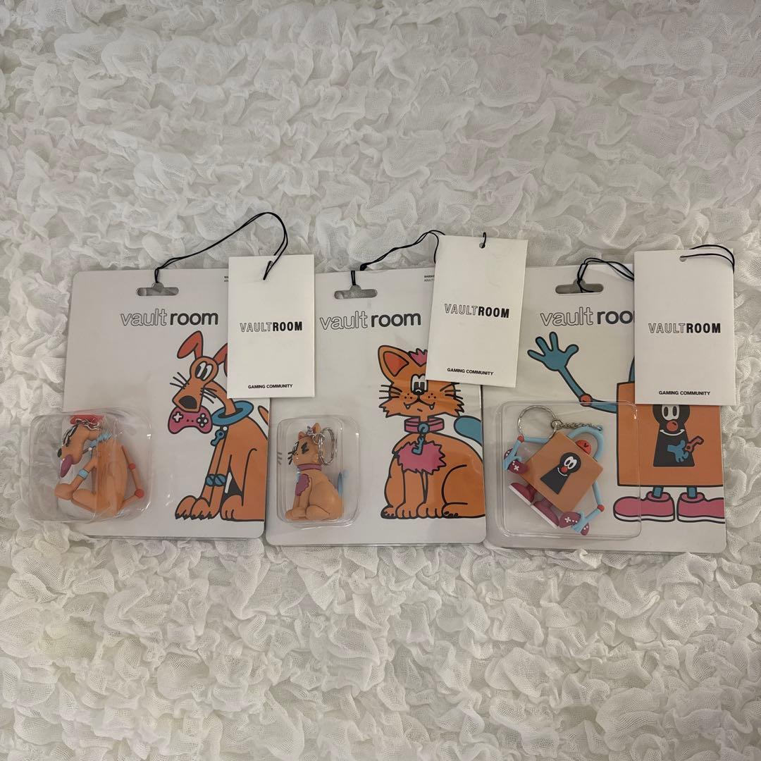 未開封 vaultroom VAULTROOM キーチェーン3個セット