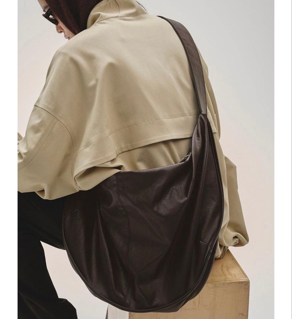 TODAYFUL Ecoleather Shoulder Bag ダークブラウン