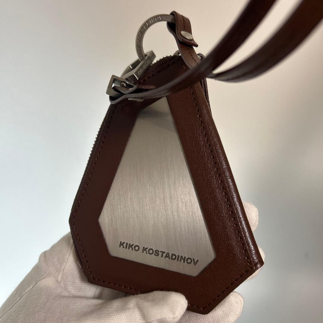 【美品】kiko kostadinov Ohne キーケース　ブラウン　レザー