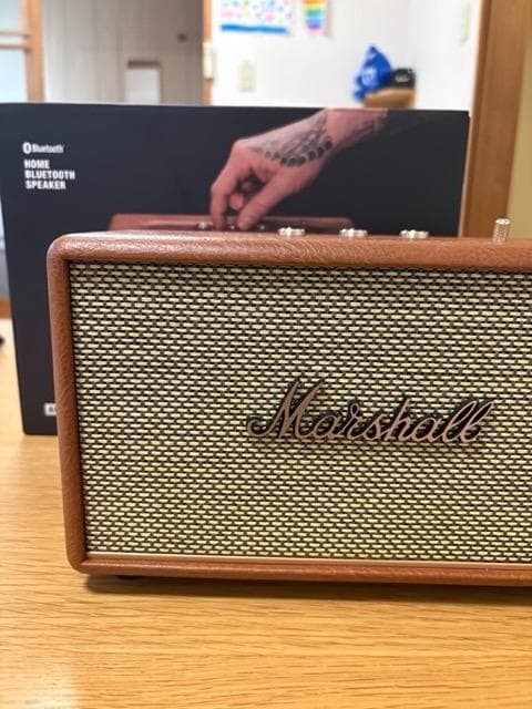 Marshall bluetooth スピーカー ActonⅢ ブラウン