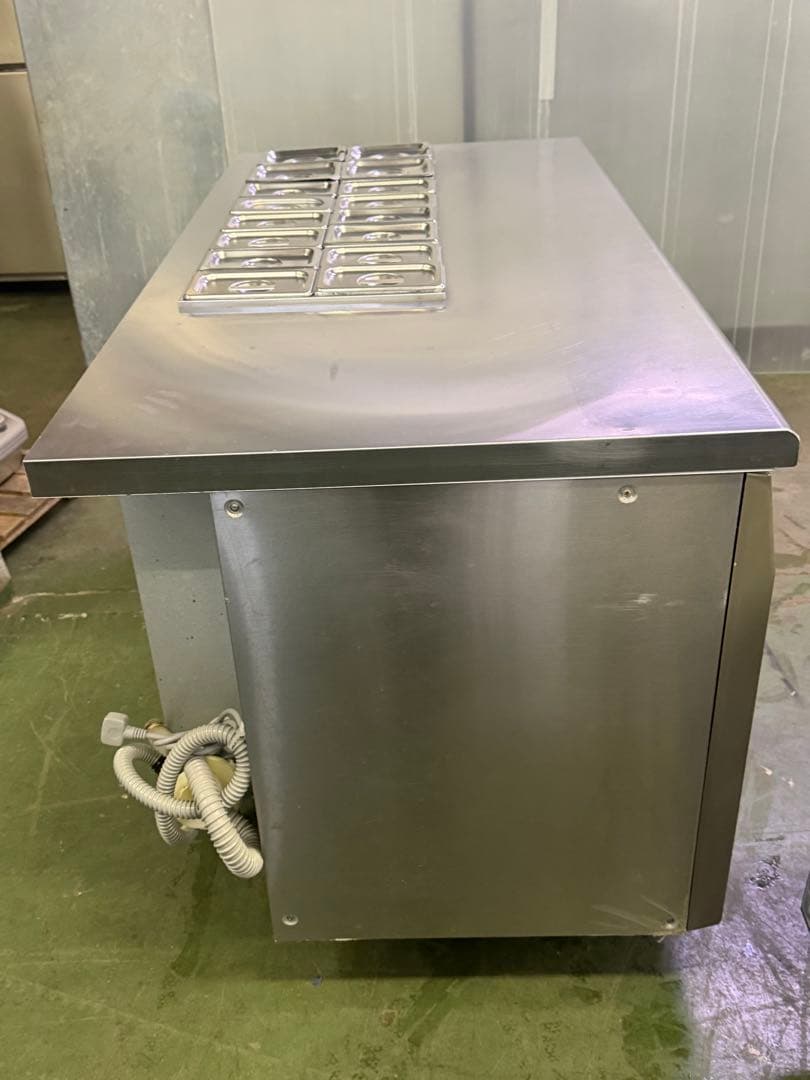 2019年 フクシマサンドイッチテーブル形冷蔵庫 1500x600x800