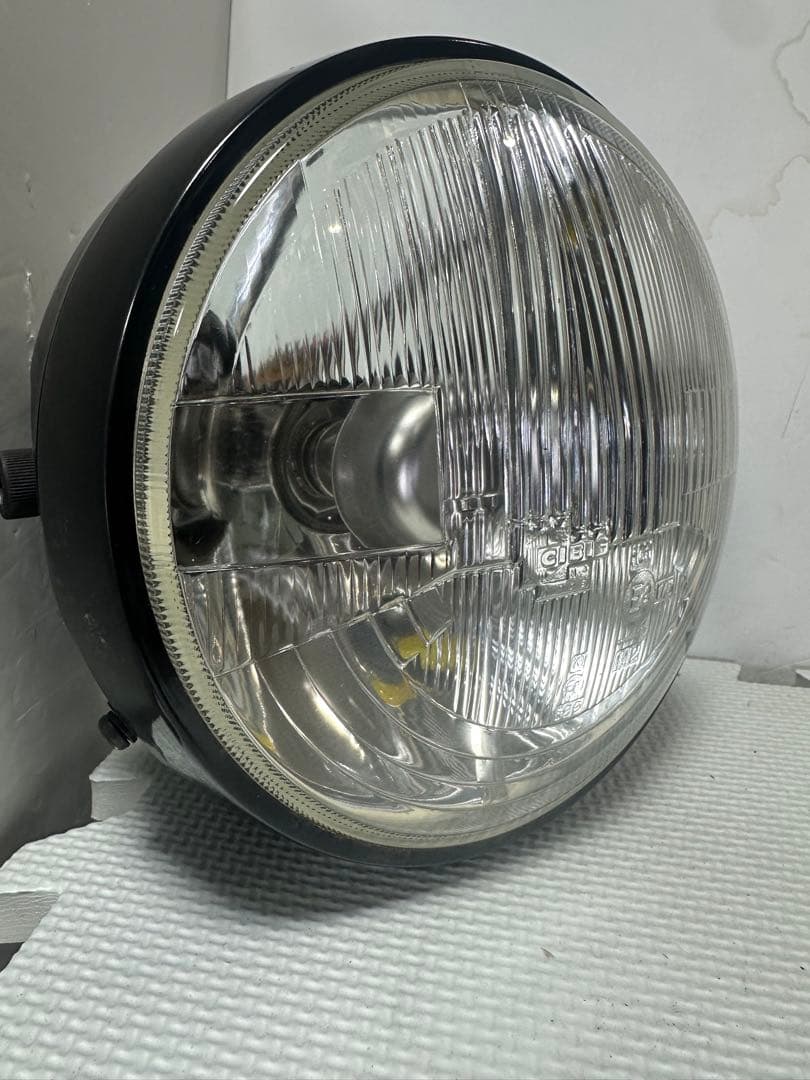 当時物希少CIBIE黒リムW反射ビームヘッドライト/検索シビエマーシャル