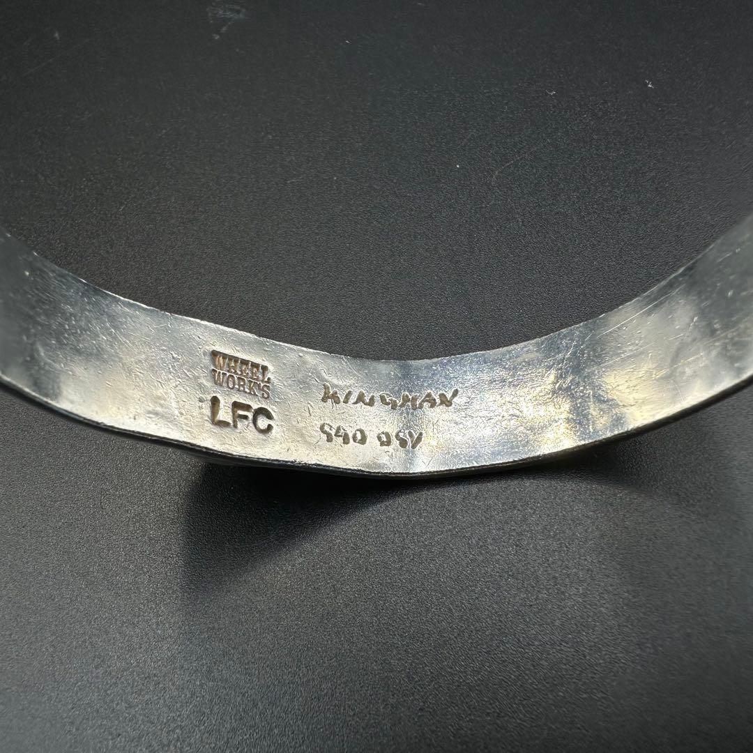 WHEEL WORKS LFC キングマン ターコイズ　バングル