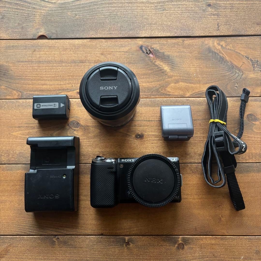 訳あり　SONY NEX-5N ミラーレス一眼　ズームレンズセット