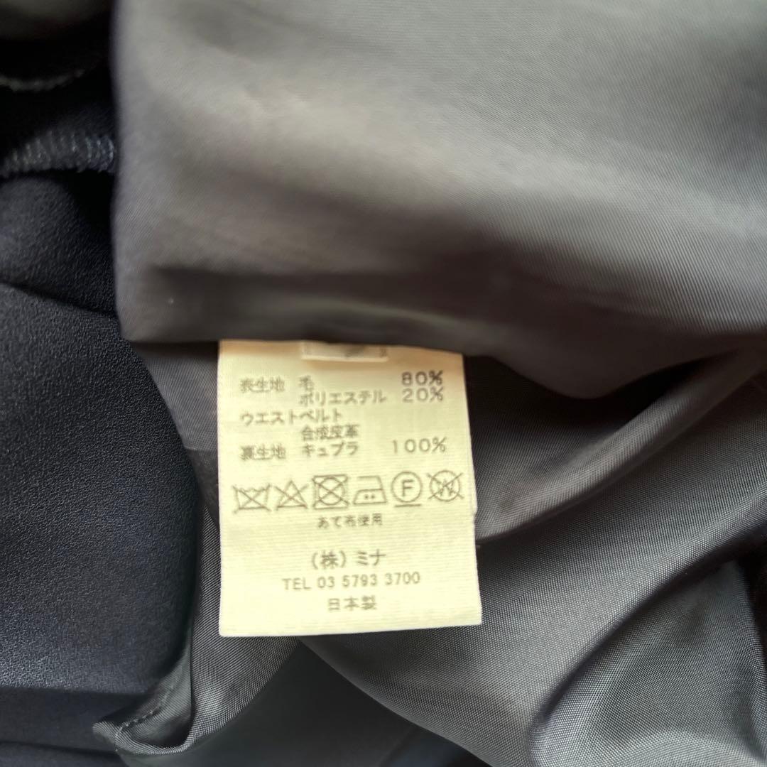 ミナペルホネン　試着のみ　プリーツスカート36