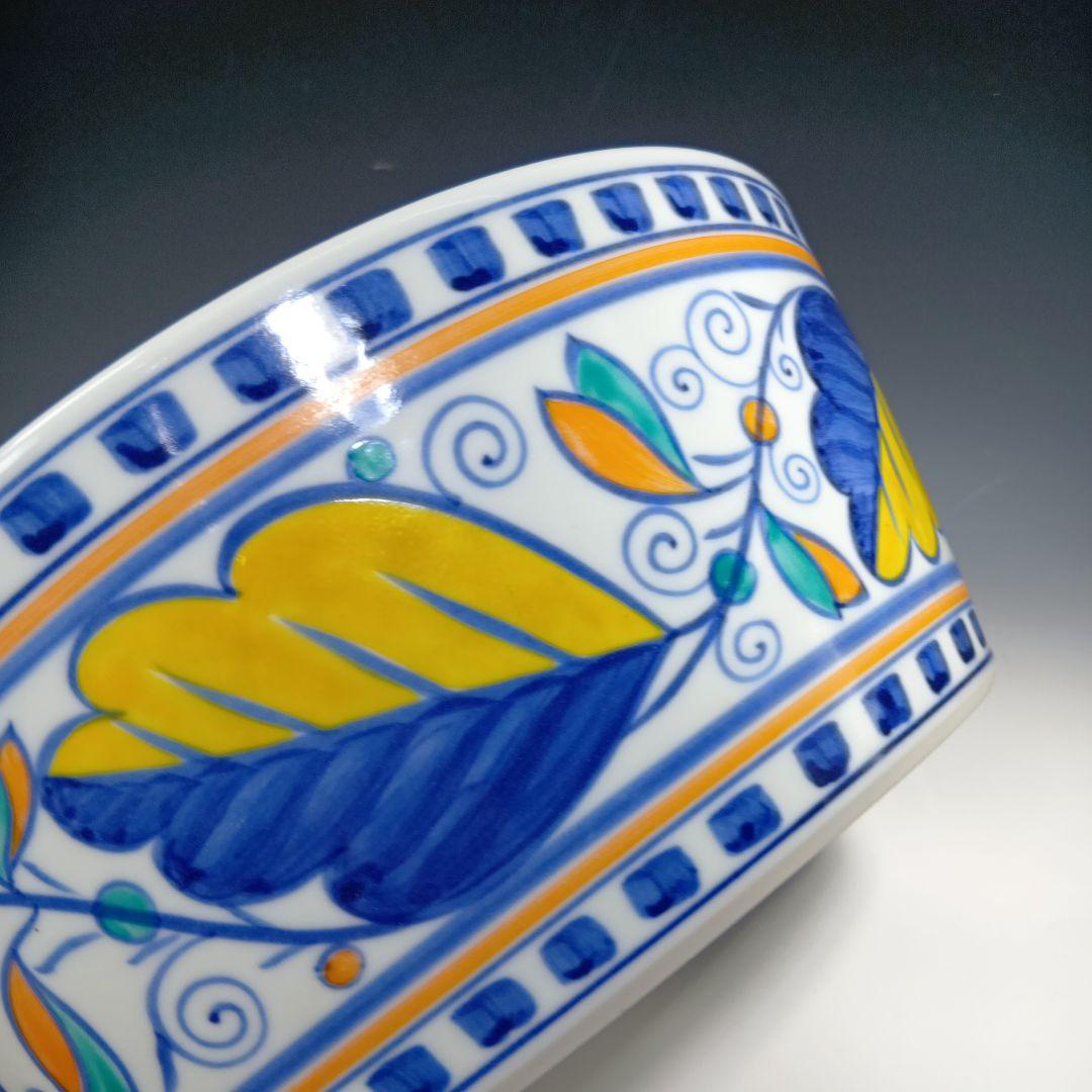 値下げ茶道具　平安景雲造　紅毛写　平水指　　 漆蓋付　共箱