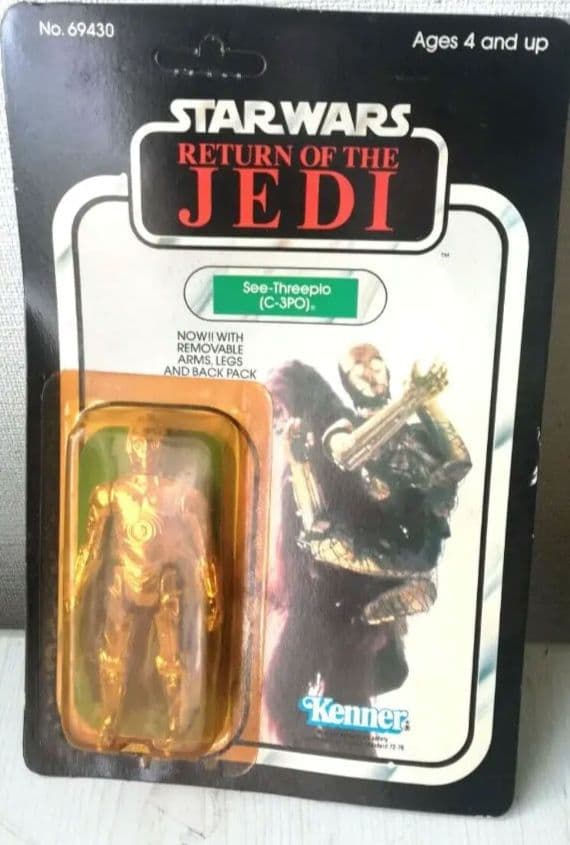 Star Wars C-3PO フィギュア Kenner　当時モノ