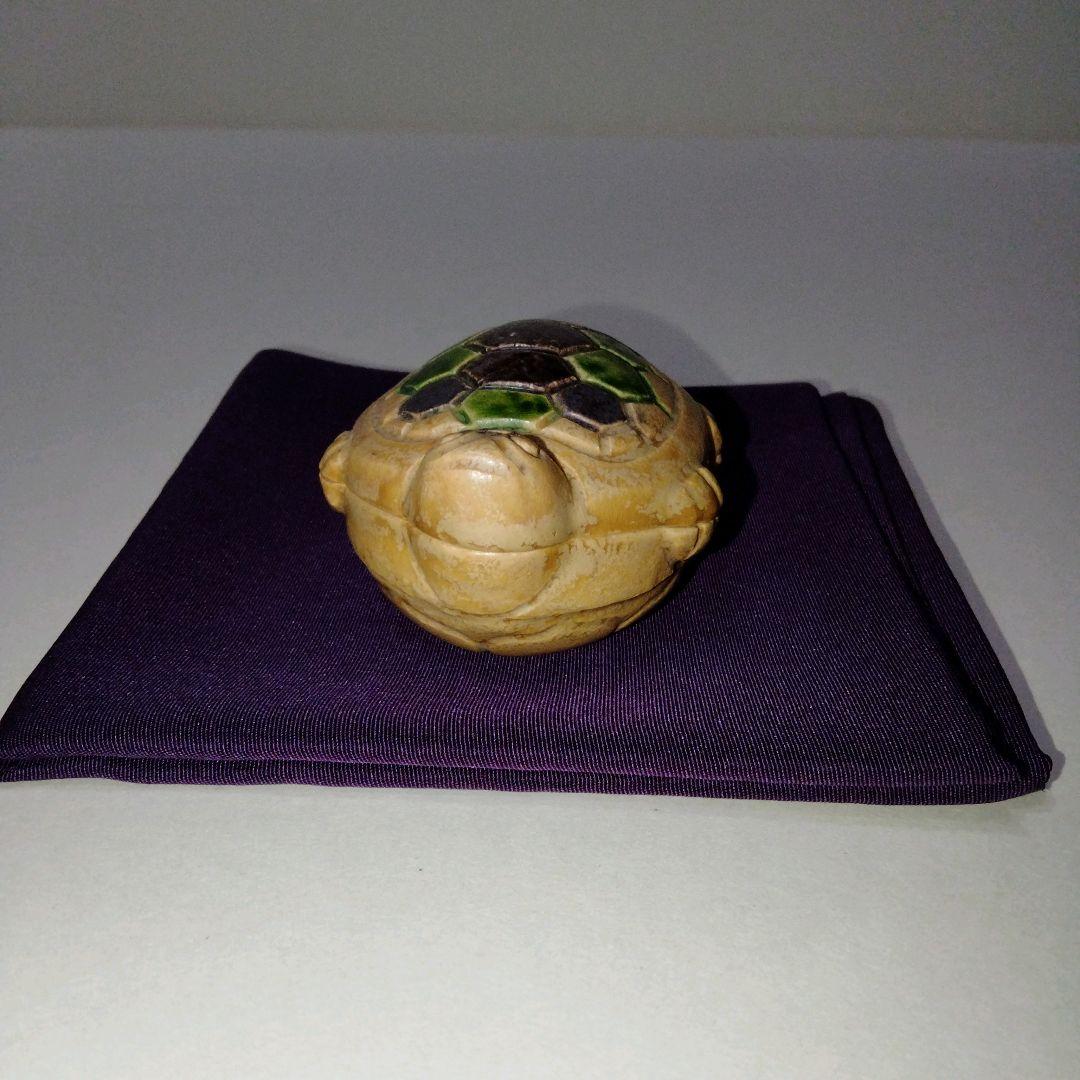 高趾大亀香合　藤田美術館蔵香合の写し