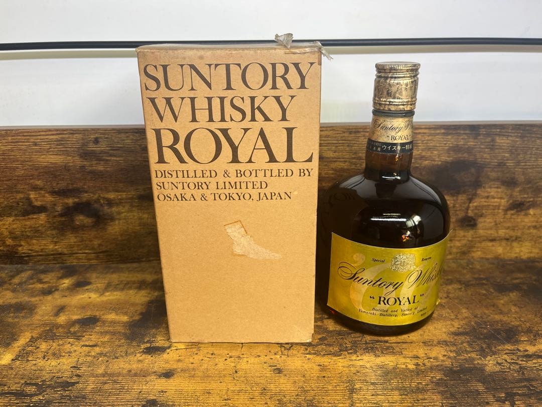 ウイスキー　特級　サントリー　ウイスキー　ローヤル　丸瓶　760ml 堂島浜通