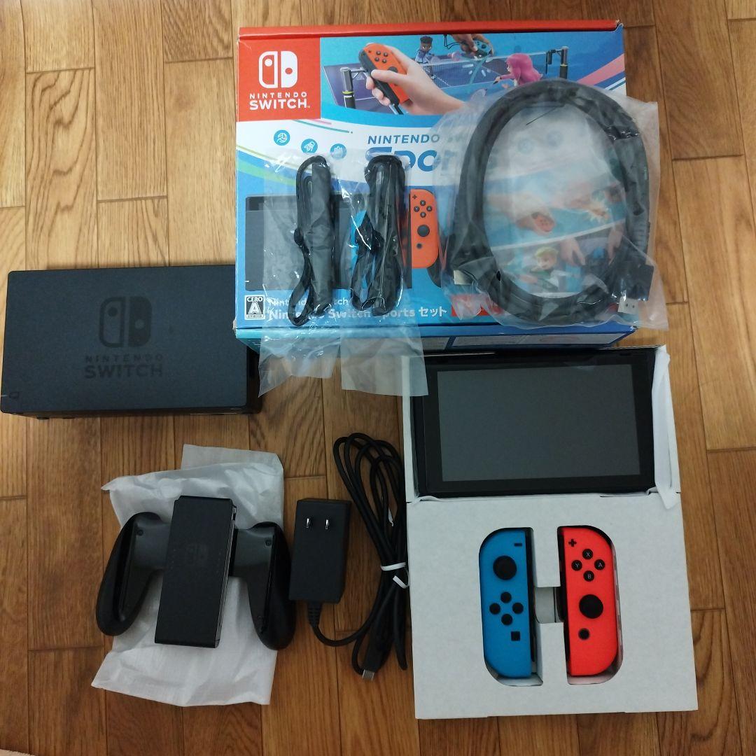 任天堂●ニンテンドースイッチNintendo Switch本体●中古美品箱有り