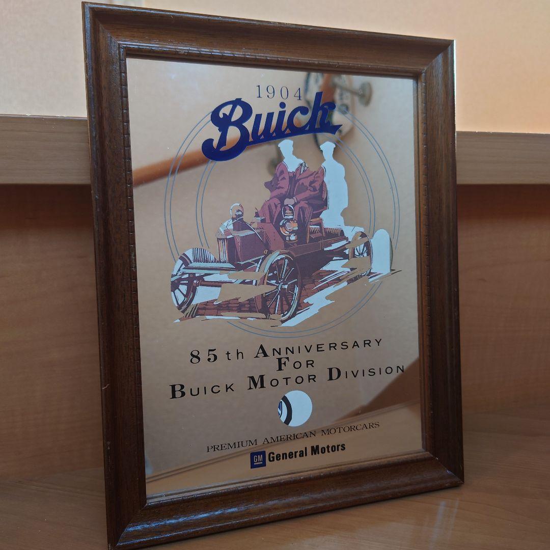 アメリカン アンティークGeneral Motors パブミラー　Buick