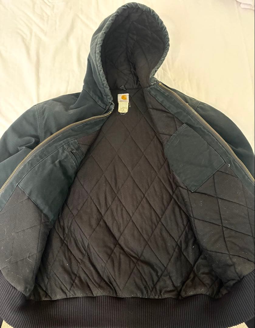 かずまーるさん専用　黒フェードグリーン系]Carhartt アクティブジャケット