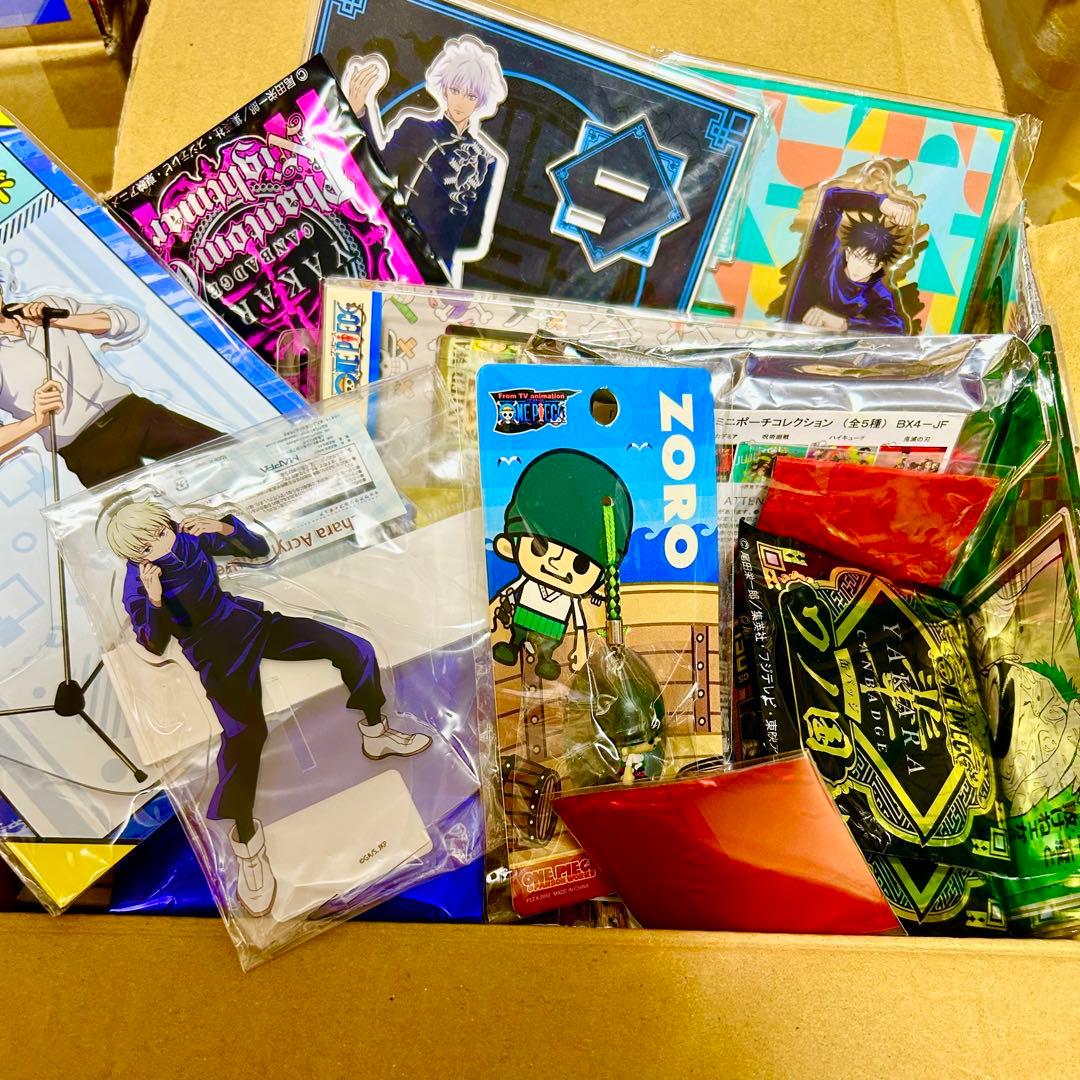 アニメ 漫画 グッズ まとめ売り ワンピース 呪術廻戦 ヒロアカ ハイキュー 等