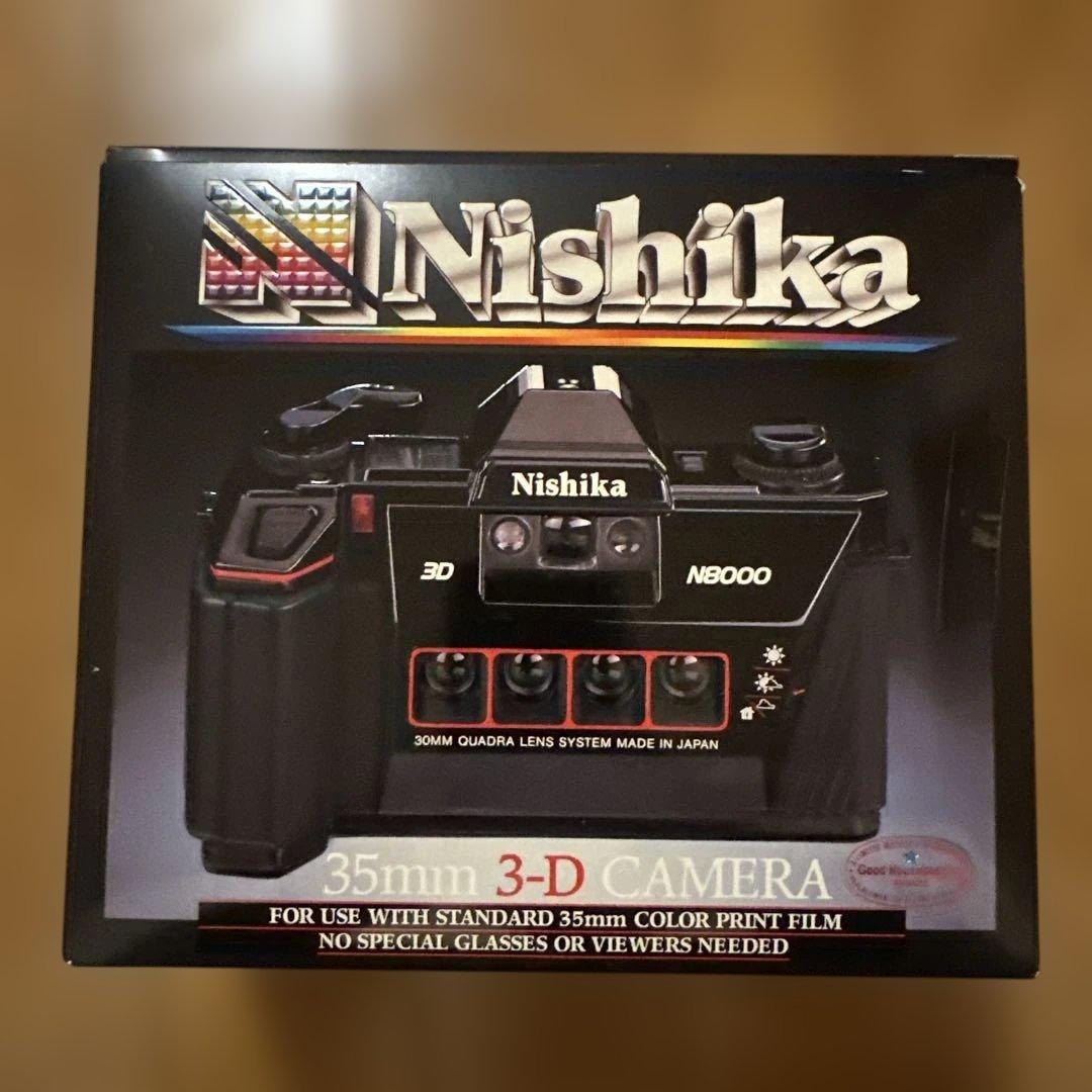 フィルムカメラ Nishika N8000 35mm 3-D CAMERA