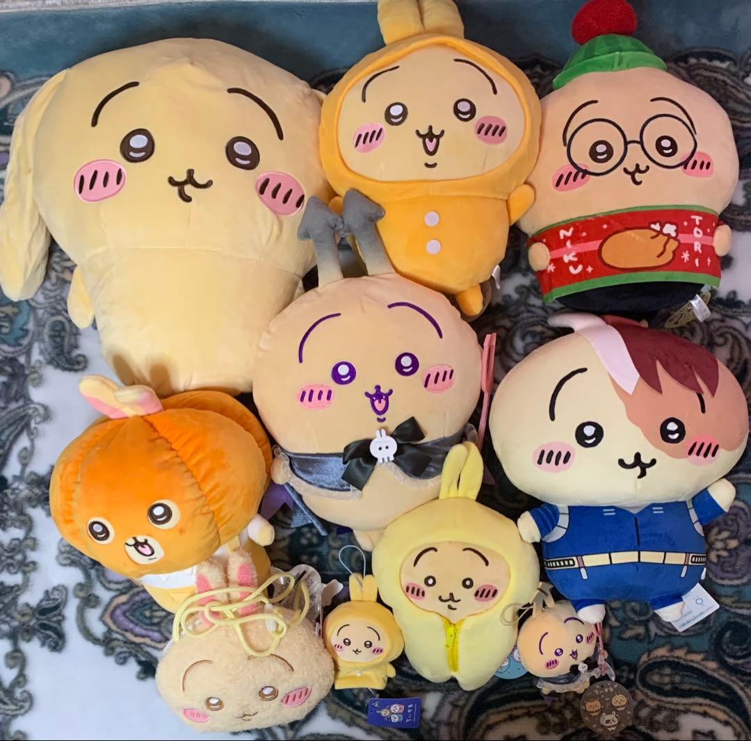 ちいかわ うさぎ まとめ売り ぬいぐるみ マスコット ポシェット ポーチ