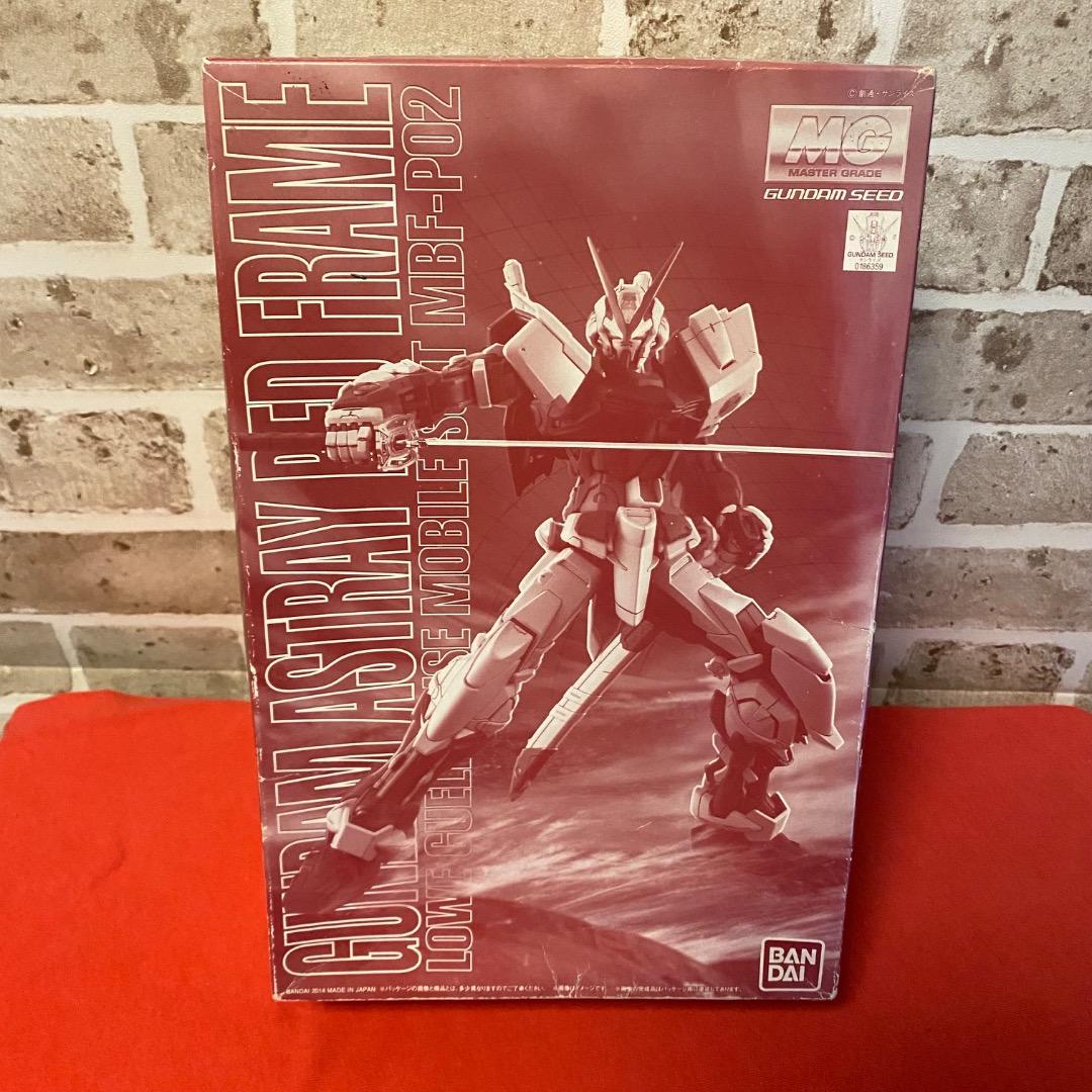 MG ガンダムアストレイ レッドフレーム プレバン 一部組立