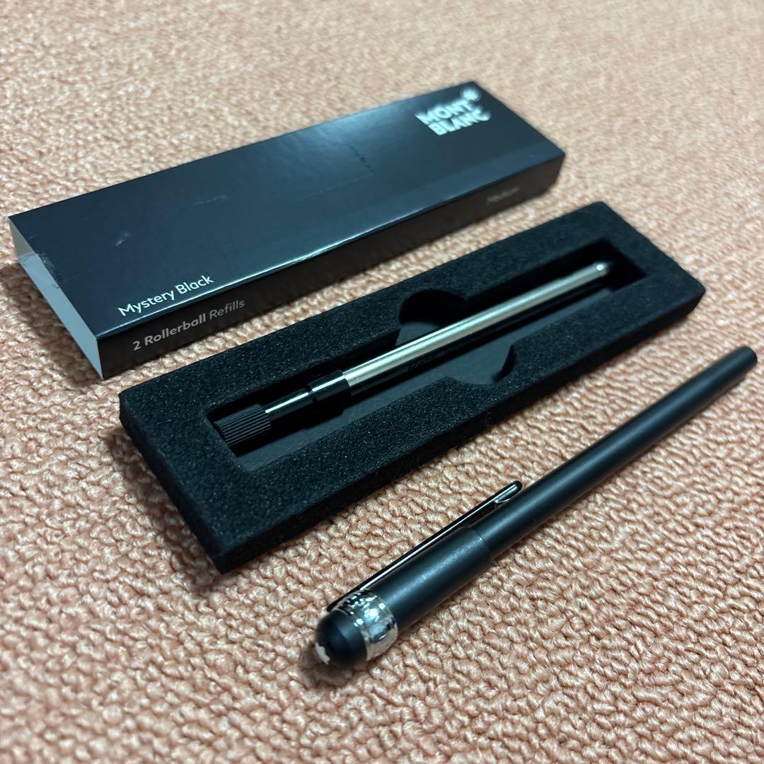 MONT BLANC Mystery Black ボールペン&メモ帳