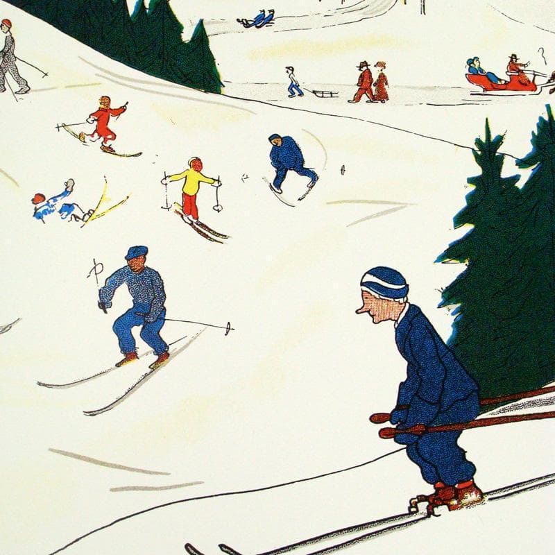 Babar A La Neige 1986年/ジャン ド ブリュノフ/ポスター