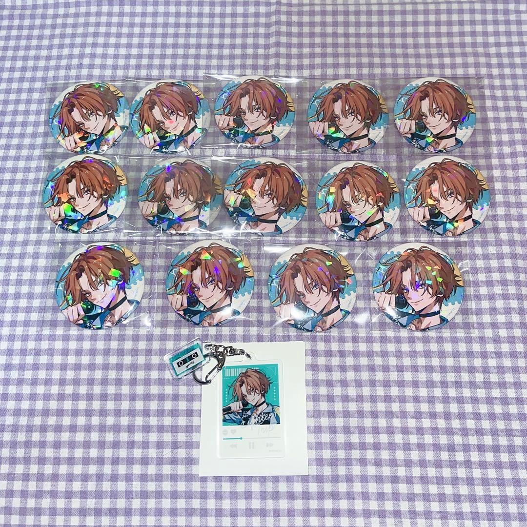 18TRIP 斜木七基 タワレコ ホログラム缶バッジ 特典 エイトリ