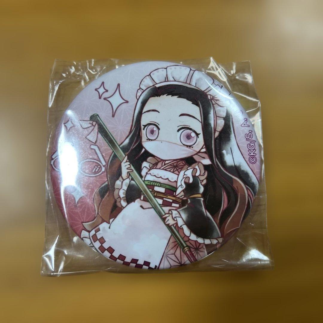 鬼滅の刃×執事眼鏡　缶バッジ&眼鏡拭き
