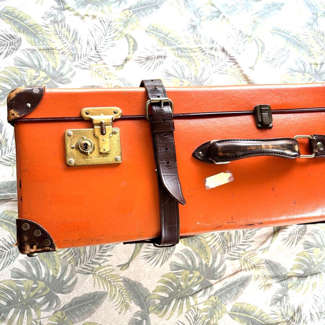 グローブトロッター【長期愛用品】サファリ　30〜33インチ　オレンジ　お買い得品