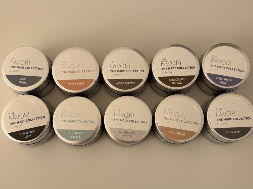 THE FAVORI ザメイドコレクションジェルネイルカラー10種