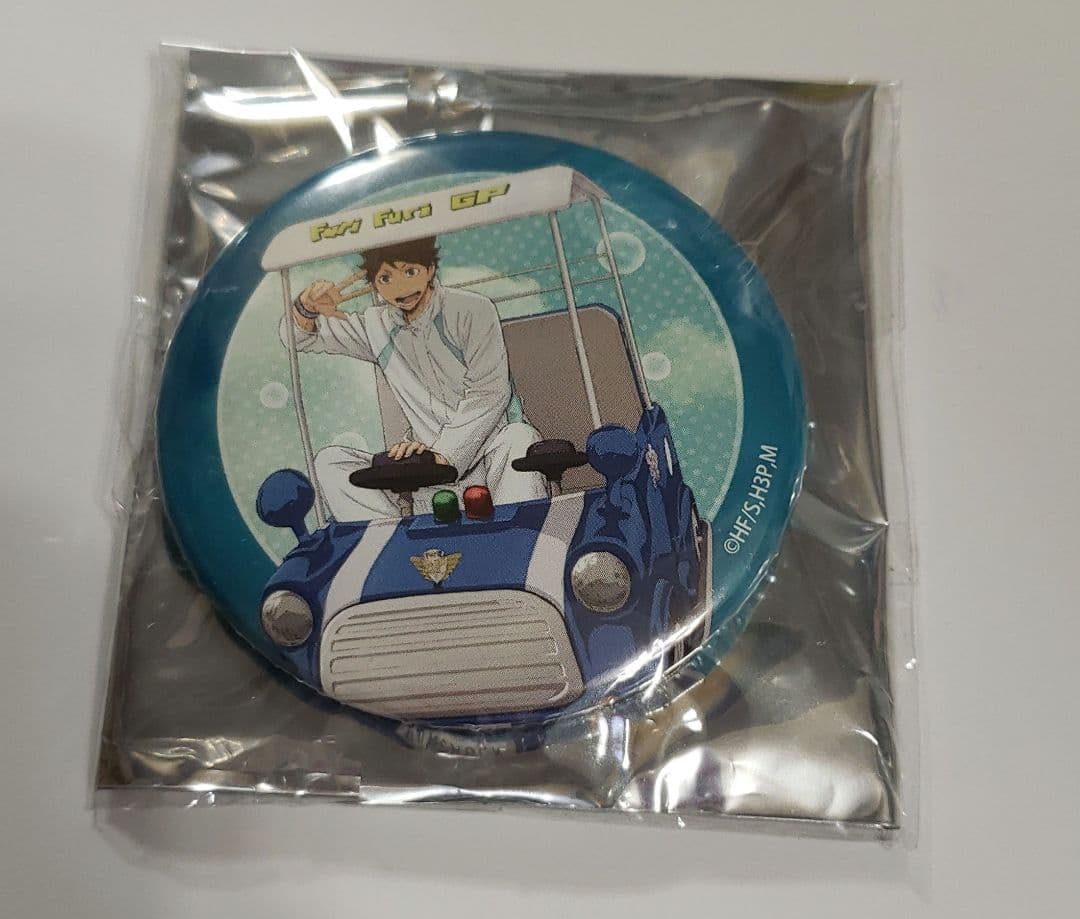 ハイキュー 遊べ東京ドームシティ × ハイキュー!!　缶バッジ　及川徹