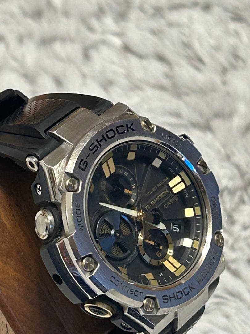 【訳あり】 G-SHOCK GST-B100 Bluetooth連携 ソーラー