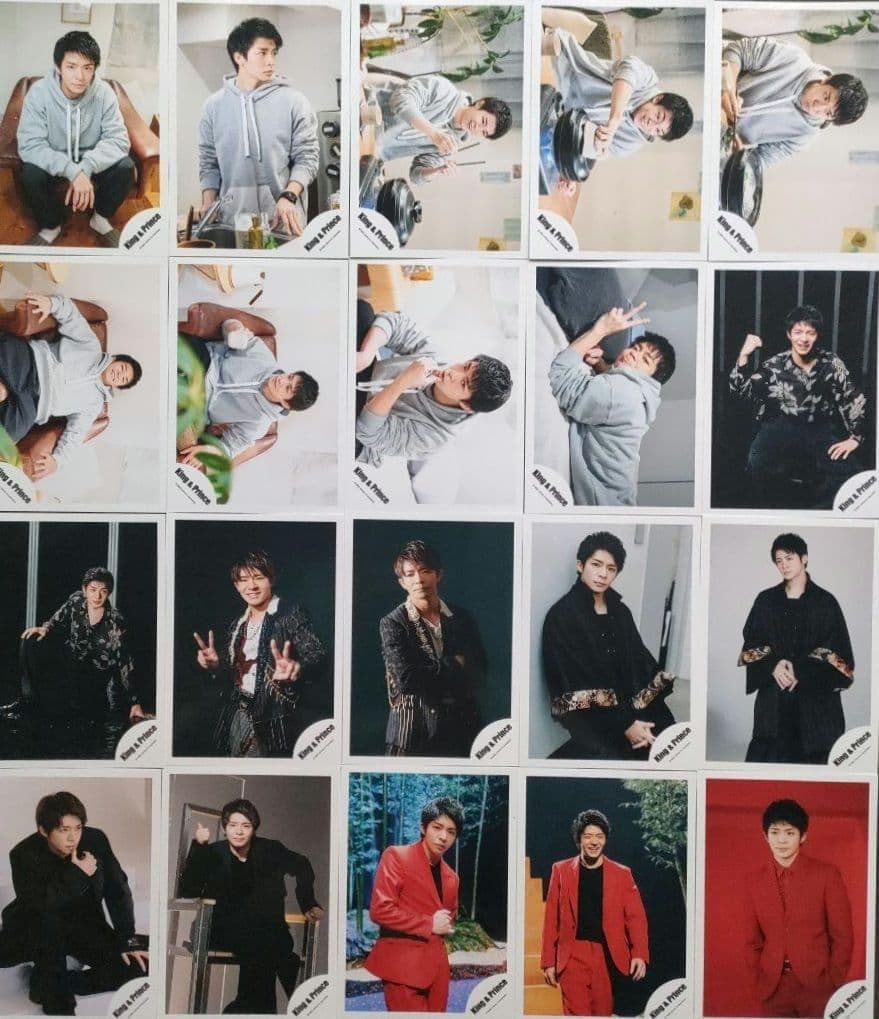 岸優太 King&Prince キンプリ 公式写真 ① Jロゴ ソロ 混合